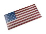 RedRock Grille Insert; Old Glory (18-26 Jeep Wrangler JL w/o TrailCam)