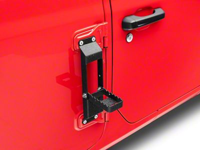 RedRock HD Folding Door Hinge Step (18-25 Jeep Wrangler JL)