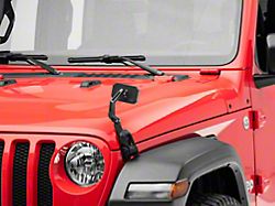 RedRock Hood Mounted Mirror Kit (18-26 Jeep Wrangler JL)