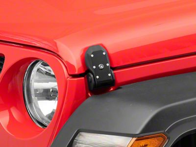 RedRock Locking Hood Catch Kit (18-25 Jeep Wrangler JL)