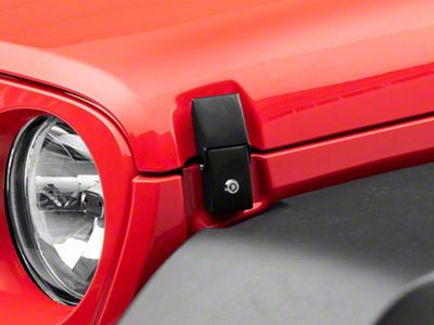 RedRock Locking Hood Catch Kit (18-25 Jeep Wrangler JL)