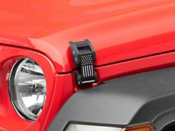 RedRock Old Glory Billet Hood Catch Kit (07-24 Jeep Wrangler JK & JL)