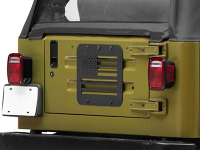 RedRock Old Glory Spare Tire Delete (97-06 Jeep Wrangler TJ)