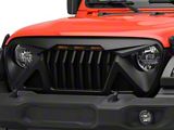 RedRock Predator Grille with Amber LED (18-25 Jeep Wrangler JL w/o TrailCam)