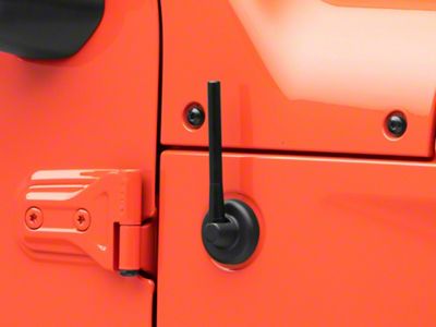 RedRock Short Billet Black Antenna; 5-Inch (Universal; Some Adaptation May Be Required)