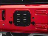 RedRock Spare Tire Delete; Vented (18-25 Jeep Wrangler JL, Excluding 4xe)