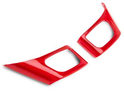 RedRock Steering Wheel Trim; Red (03-06 Jeep Wrangler TJ)