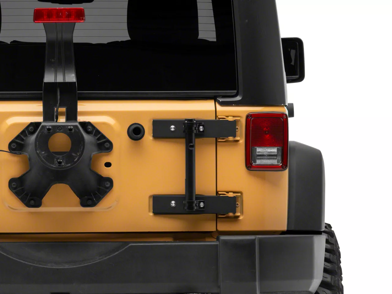 RedRock Jeep Wrangler Tailgate Mounted Flag and Antenna