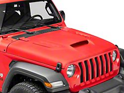 RedRock Type-VIP Viper Style Hood; Unpainted (18-25 Jeep Wrangler JL)