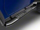 RedRock PNC Side Step Bars; Textured Black (18-25 Jeep Wrangler JL 2-Door)