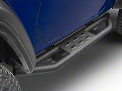 RedRock Side Armor; Textured Black (18-25 Jeep Wrangler JL 2-Door)