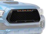 RedRock Baja Upper Replacement Grille with LED Lighting and DRL (16-23 Tacoma w/o Active Cruise)