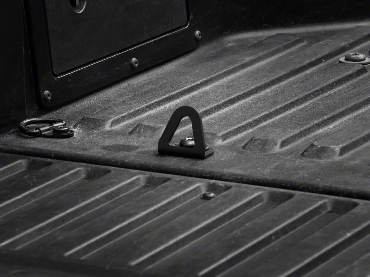 Charvonia Design Tacoma Billet Tie Down D-Rings; Black TDR