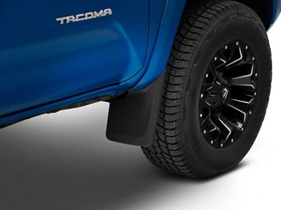 RedRock Molded Mud Flaps; Front and Rear (16-20 Tacoma w/ OE Fender Flares)