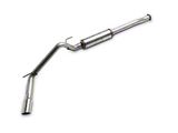 RedRock Stainless Steel Single Exhaust System with Polished Tip; Side Exit (16-23 3.5L Tacoma)