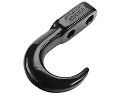 RedRock Tow Hook Kit; Black 