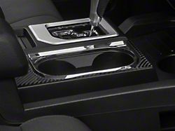 RedRock Console Cup Holder Trim; Carbon Fiber (14-21 Tundra)