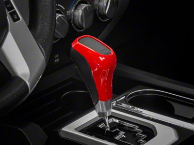 RedRock Shifter Cover Trim; Red (14-21 Tundra)