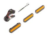 RedRock 3-Piece LED Grille Light Kit (21-26 Bronco Base, Black Diamond)