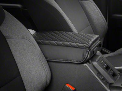 RedRock Arm Rest Cover; Faux Leather (21-25 Bronco)