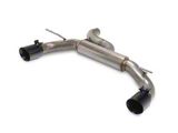 RedRock Axle-Back Exhaust with Black Tips (21-26 Bronco, Excluding Raptor)