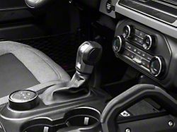 RedRock Billet Console Switch Cover Kit; Black (21-25 Bronco)