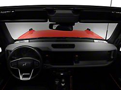 RedRock Dash Speaker Cover Kit; Stainless (21-25 Bronco)