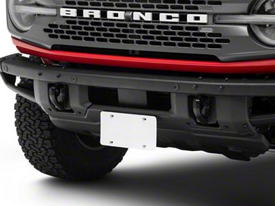 RedRock Front License Plate Bracket (21-25 Bronco)