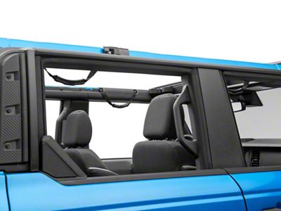 RedRock Grab Handles; Front and Rear; Black (21-25 Bronco 4-Door)