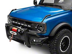 RedRock HD Tubular Front Winch Mount Bumper with LED Fog Lights and Grille Guard (21-25 Bronco, Excluding Raptor)