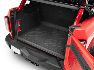 RedRock Heavy Duty Cargo Liner; Black (21-25 Bronco 4-Door)