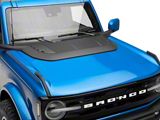 RedRock Hood Scoop; Matte Black (21-25 Bronco)