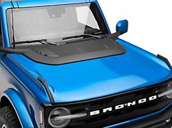 RedRock Hood Scoop; Matte Black (21-25 Bronco)