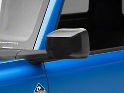 RedRock Mirror Covers; Carbon Fiber (21-25 Bronco)