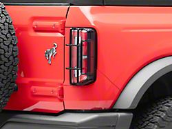 RedRock Off Road Tail Light Guards; Black (21-25 Bronco w/ Factory LED Tail Lights, Excluding Raptor)