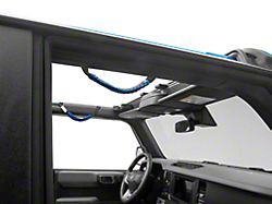 RedRock Paracord Grab Handles; Blue (21-25 Bronco)