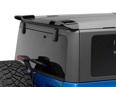 RedRock Rear Spoiler; Gloss Black (21-25 Bronco w/ Hard Top)