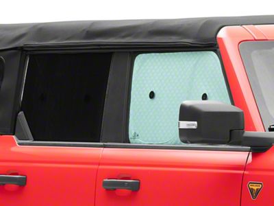 RedRock Side Window Sunshade Kit (21-25 Bronco 4-Door)