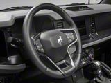 RedRock Steering Wheel Trim; Carbon Fiber (21-25 Bronco)