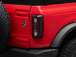 RedRock Tail Light Guards; Matte Black (21-25 Bronco, Excluding Raptor)