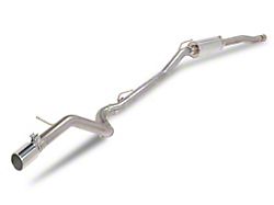 RedRock Single Exhaust System with Polished Tip; Side Exit (20-25 3.6L Jeep Gladiator JT)