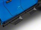 RedRock 4-Inch Drop TC1 Running Boards; Textured Black (20-25 Jeep Gladiator JT)
