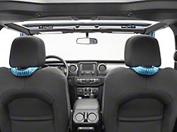 RedRock Headrest Grab Handles; Blue (20-25 Jeep Gladiator JT)