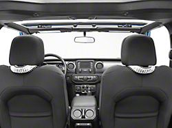 RedRock Headrest Grab Handles; White (20-25 Jeep Gladiator JT)