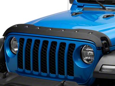 RedRock Hood Protector; Black (20-25 Jeep Gladiator JT, Excluding Mojave)