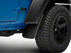 RedRock Molded Mud Guards; Front and Rear (20-25 Jeep Gladiator JT Sport S)