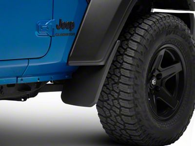 RedRock Molded Mud Guards; Front and Rear (20-25 Jeep Gladiator JT Sport S)
