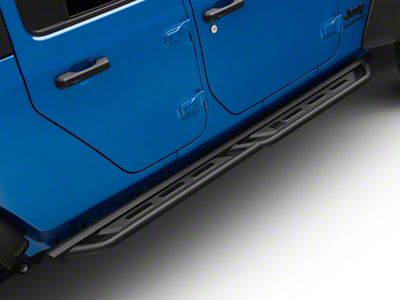 RedRock TC3 HD Rocker Steps; Textured Black (20-25 Jeep Gladiator JT)