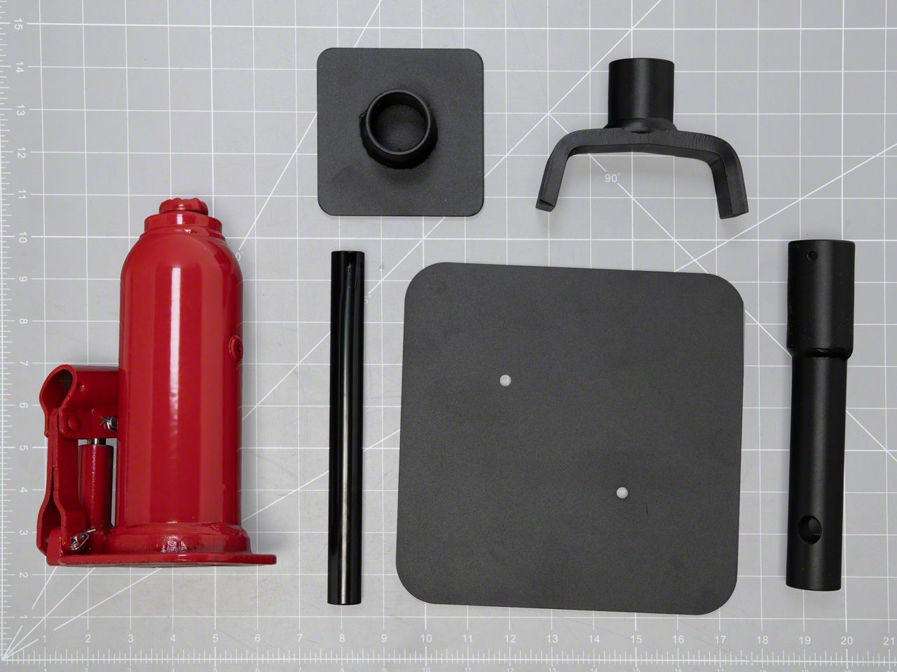 デッドジャッキ RedRock Jeep Grand Cherokee Off-Road Hydraulic Jack Kit J251245