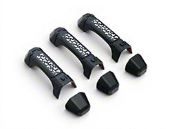 RedRock Aluminum Door and Tailgate Handle Cover Set; White (18-26 Jeep Wrangler JL 2-Door)
